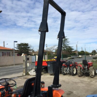 Arceau de Sécurité Rabattable pour Micro Tracteur KUBOTA B1502 B1600 B1702 – Prêt à Monter