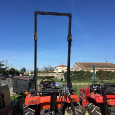 Arceau de Sécurité Rabattable pour Micro Tracteur KUBOTA X20 X24 GT3 GT5