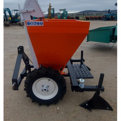 Planteuse de Pommes de Terre 1 Rang pour Micro Tracteur – Capacité de 200L