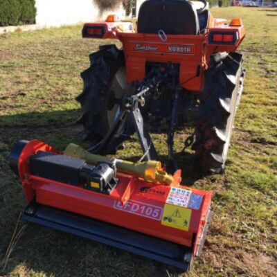 Tondobroyeur 105 cm avec Cardan pour Micro Tracteur – 72 Couteaux en Y