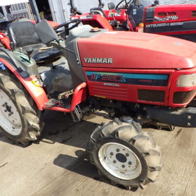 Yanmar AF-220 D/A avec Moteur Diesel 25 CV – 477 Heures, 4 Roues Motrices